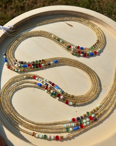 transforming your look with a touch of tradition. our dearest traditional waist beads are here to stay! we have over twenty styles you can choose from. 🌈✨ swipe over to see some of our favorite strands. question: how do you incorporate culture into your style? drop it in the comments 💫 🏷️ #waistbeadsforweightloss #waistbeads #traditionalwaistbeads #memphiswaistbeads #femininity #bodyadornment #waistbeadsinmemphis #selflove #embraceyourbody #instagram #waistbeadlovers Twenties Style, Body Adornment, Waist Beads, Our Body, The Twenties, Beads, Quick Saves, Instagram