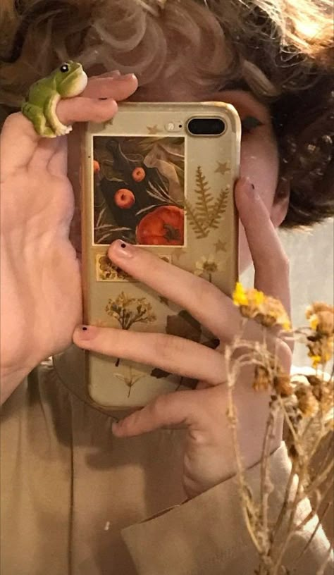 Valentina Core, Autumn Phone Case, Goblin Core, Collage Phone Case, Cozy Aesthetic, Aesthetic Phone Case, Phone Design, Fairy Grunge, Fall Diy