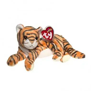 India the Tiger - Beanie Babies - Beaniepedia Tiger Stuffed Animal, Ty Babies, Baby Wishlist, Original Beanie Babies, Beanie Buddies, Baby Tiger, Beanie Boo, Ty Beanie Boos, Beanie Boos