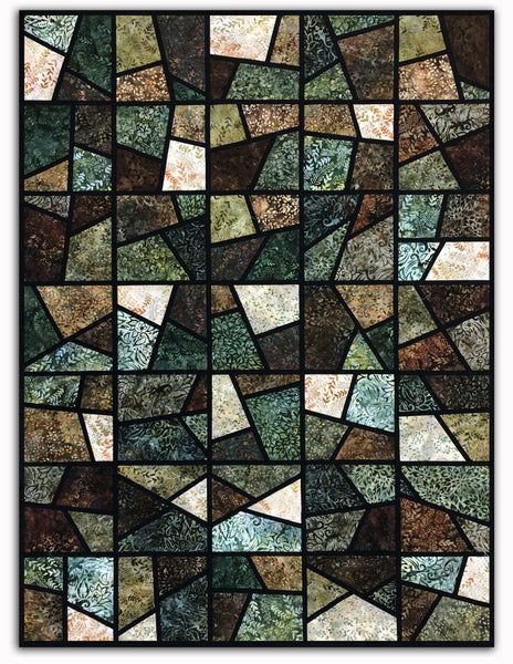 Mosaic Donna Jordan Free Quilt Patterns, Jordan Fabrics Free Patterns, Mosaic Quilt Patterns, Jordan Fabrics Tutorials, Jordan Quilts, Mosaic Quilts, Mosaic Quilt, Brown Quilts, Jordan Fabrics