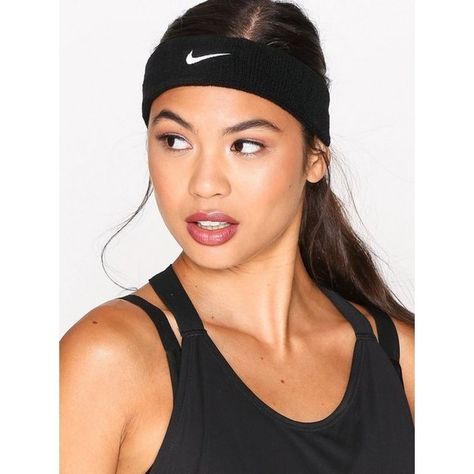 Nike Swoosh Headband ($14) ❤ liked on Polyvore featuring accessories, hair accessories, accessories sport, sports fashion, womens-fashion, sport headbands, head wrap headbands, sports headbands, headband hair accessories and nike hairband Gym Headband Hairstyles, Sports Headbands Hairstyles, Nike Headbands Hairstyles, Athletic Headbands Hairstyles, Gym Headband, Nike Headband, Football Hair, Sport Headbands, Nike Headbands