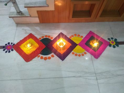 Diwali Rangoli Ideas, New Year Rangoli, Rangoli Ideas, Rangoli Designs Diwali, Diwali Rangoli, Flower Rangoli, Rangoli Designs, Mehndi Designs, Diwali