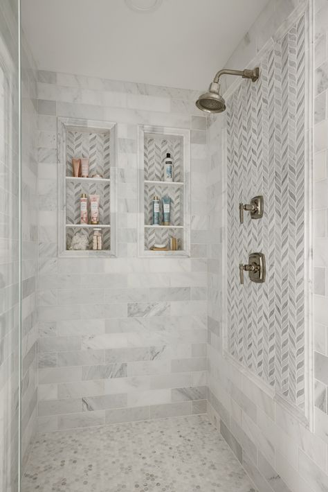 Serene Luxury | Bathroom Remodel Minneapolis, MN Master Bath Renovation, Small Bathroom With Shower, Bilik Air, Bathroom Redesign, Remodel Inspiration, Bathroom Shower Tile, Bathroom Remodel Designs, Bathroom Remodel Shower, Kitchen And Bath Design