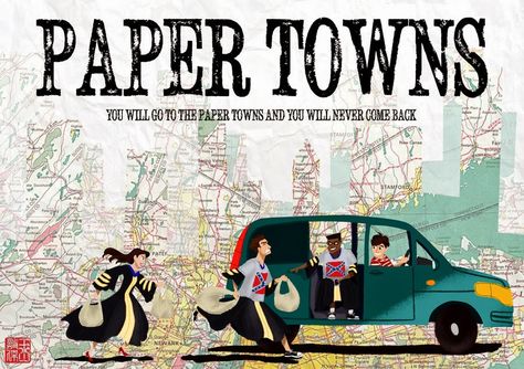 Paper Towns Movie, Will Grayson Will Grayson, John Green Paper Towns, Paper Town, Hank Green, John Green Books, Book Hangover, Funny Nerd, Paper Towns