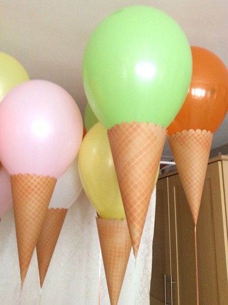 Cream Balloons, Ice Cream Balloons, Ice Cream Birthday Party, Ice Cream Social, Ice Cream Birthday, Bohol, Ice Cream Party, Birthday Fun, Party Planner