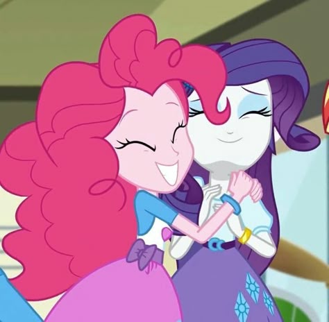 Pink Pie, Disney Duos, My Little Pony Rarity, I Love You Girl, Duos Icons, Equestria Girl, Mlp Equestria Girls, My Little Pony Characters, My Little Pony Pictures