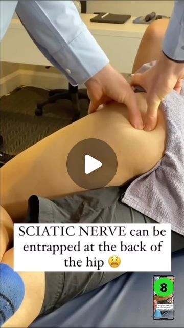 Squat University on Instagram: "Have sciatic nerve pain? Many people benefit from nerve gliding to help desensitize symptoms! Here’s why! . Shout out @apex.soft.tissue for the opening stitched video & @steff_eff15 for being a model for me." Sciatica Nerve Pain Relief, Pressure Point For Sciatic Nerve, Sciatic Nerve Relief Remedies Natural Treatments, Nerve Flossing Sciatic, Stretches For Sciatic Nerve Pain, Sciatic Nerve Relief Remedies, Pinched Sciatic Nerve, Squat University, Sciatic Pain Relief