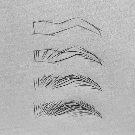 𝑱𝑨𝑪𝑲 on Instagram: “I hope this helpssss. I don’t normally draw eyebrows this big so it’s a bit rough but my same process applies. I first block out the shape,…” Pencil Arts, 얼굴 드로잉, Drawing Tutorial Face, How To Draw Eyebrows, Art Tools Drawing, Gambar Figur, Easy Drawings Sketches, Hand Art Drawing, Anatomy Art