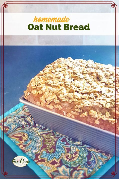 Oat Nut Bread Recipe, Oatmeal Bread Recipe, Nut Bread Recipe, Oatmeal Bread, Nut Bread, Yeast Bread, Bread Machine Recipes, Baked Goodies, Joy Of Cooking