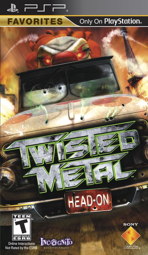 Twisted Metal Game, Giant Bomb, Games For Fun, Playstation Portable, Twisted Metal, Metal Head, Road Rage, Playstation Games, New Video Games