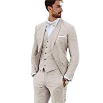 Check this out! Linen Suit For Men, Vintage Retro Wedding, Linen Suits For Men, Mens Suit Vest, Suit For Men, Linen Suits, Slim Fit Jackets, Prom Suits, Slim Fit Suits