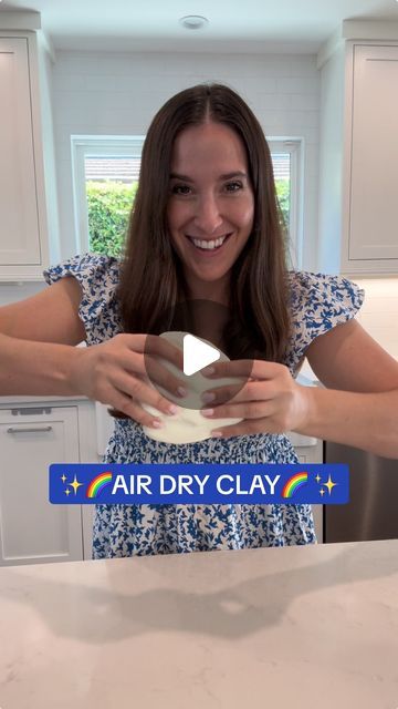 Kate Bast | The Bast Family on Instagram: "Need a fun activity this week? Try this! ✨🌈 AIR DRY CLAY 🌈✨

What you need:
- 3 cups of cornstarch
- 1 1/2 cups of Elmer’s glue
- Acrylic paint

Instructions: 
- Add 2 cups of cornstarch to a bowl
- Pour in 1 cup of Elmer’s glue and combine
- Use the remaining 1 cup of cornstarch and 1/2 cup of glue as necessary to form a dough that no longer sticks to your hands. 
- Mold into any shape you like!
- Leave to dry overnight
- Paint the next day using acrylic paint. Enjoy!

#kidactivities #diyplay #activitiesforkids #playideasforkids #parentsofinstagram #momsofinstagram #toddleractivities #preschoolactivities" Cornstarch Clay, After School Club, Elmer's Glue, How To Make Clay, Clay Paint, Using Acrylic Paint, August 26, The Next Day, Dry Clay