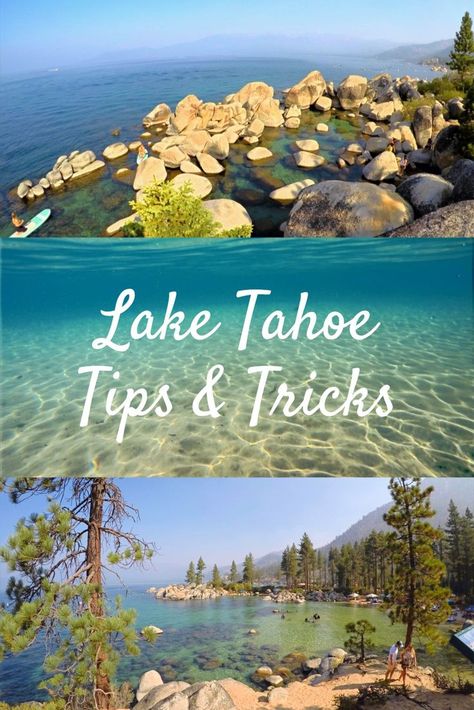 Lake Tahoe Travel Guide with Tips and Tricks to make your next adventure a great one Lake Tahoe Trip, Heavenly Ski Resort, Tahoe Lake, California Coast Road Trip, West Coast California, Tahoe Trip, Lake Tahoe Vacation, Lake Tahoe Nevada, Lakes In California