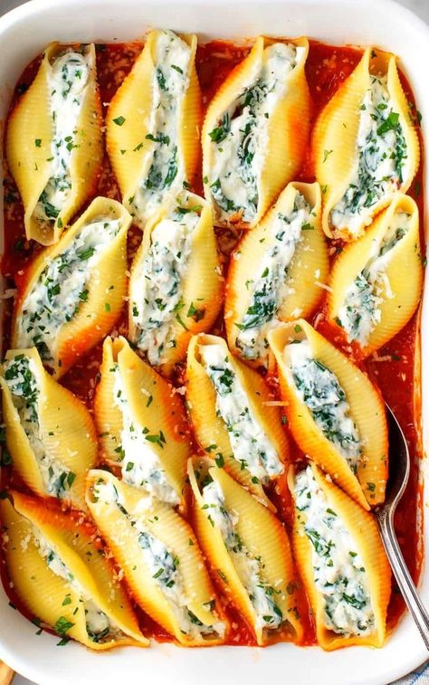 Vegan Cashew Ricotta Stuffed Shells — Nutcase Vegan Vegan Cashew Ricotta, Healthy Vegan Pasta, Vegan Stuffed Shells, Ricotta Stuffed Shells, Cashew Ricotta, Stuffed Shells Ricotta, Jumbo Pasta Shells, Frugal Recipes, Jerky Recipes