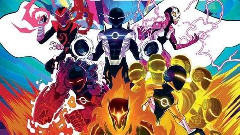 Radiant Black Art, Super Hero Powers, Radiant Black, Power Rangers Fan Art, Marvel And Dc Characters, Swag Pics, Power Rangers Art, Superhero Villains, Black Comics