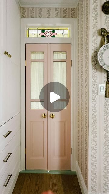 Ashley Wilson, Nail Instagram, Transom Window, Make A Room, Transom Windows, Hobbit House, Door Designs, Door Trim, Stuffed Animal Storage