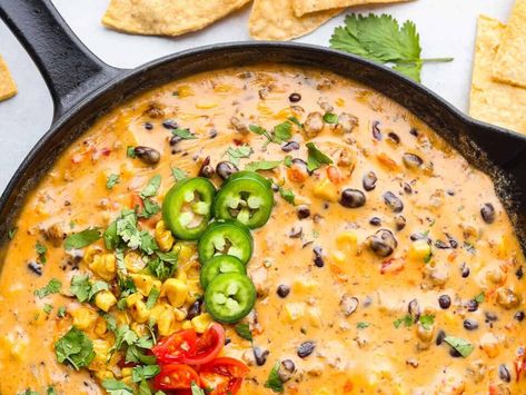 Cowboy Queso Dip, Queso Appetizers, Cowboy Queso, Cajun Pasta Recipes, Cheesy Baked Spaghetti, Cajun Sausage Pasta, Burrito Recipe Chicken, Quick Delicious Dinner, Cajun Pasta