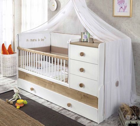 bed is a classic style cot bed with elegant curves and a majestic personality, easily converting into a junior or sofa bed. #ChildrensBedrooms #NurseryBabyBeds #White #CILEK #Contemporary #SolidWood #LuxuryFurniture #Furniture #HomeFurniture #BoysFurniture #BabyFurniture #UKFurniture Baby Bedroom Furniture, Toddler Car Bed, Baby Cribs Convertible, Baby Cot Bedding, Nursery Canopy, Convertible Bed, Baby Canopy, Baby Mattress, Red Bedding