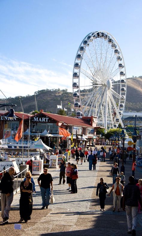 Waterfront Cape Town, Giant Wheel, Cape Town Travel, Sea Gulls, Ocean Aquarium, V&a Waterfront, Table Mountain, Cape Town South Africa, Dream City