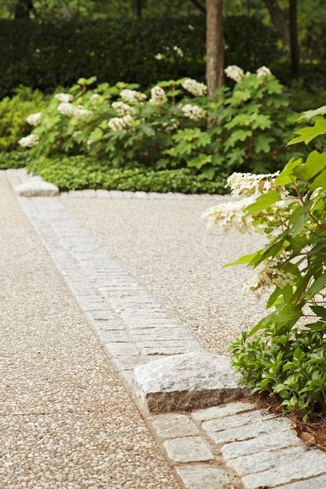 Exposed Aggregate Driveway, Oasis Decor, Driveway Entrance Landscaping, Resin Driveway, Landscaping Backyard, Exposed Aggregate, Stone Driveway, Driveway Entrance, Landscape Modern