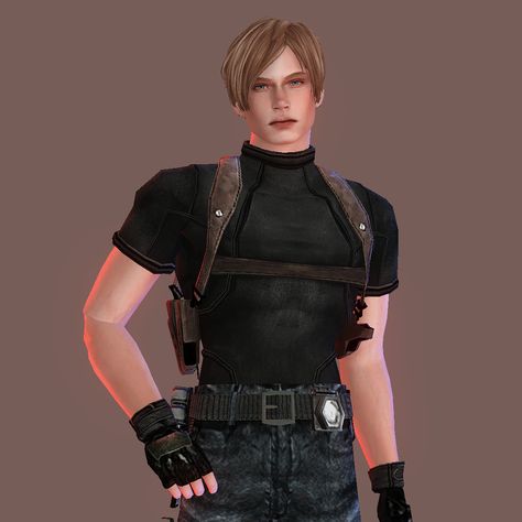 Sims 4 Bulletproof Vest, Leon Sims 4 Cc, Michael Myers Sims 4 Cc, Leon Sims 4, Sims4 Resident Evil Cc, Sims 4 Resident Evil Cc, Resident Evil Sims 4 Cc, The Sims 4 Male Hair Cc, Men Sims 4 Cc Clothes