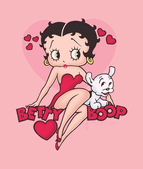 Betty Boop Posters, Betty Boop Art, Betty Boop Cartoon, Betty Boop Pictures, Cartoon Cartoon, Cartoon Posters, Betty Boop, Digital Art, Wall Art