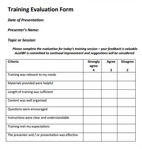 Training Feedback Report Template (2) - TEMPLATES EXAMPLE | TEMPLATES EXAMPLE Presentation Evaluation Form, Training Evaluation Form, Course Evaluation, Employee Evaluation Form, Syllabus Template, Evaluation Employee, Program Evaluation, Questionnaire Template, Form Example