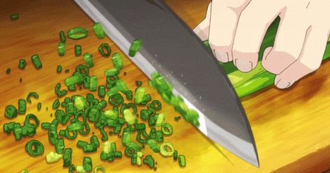 Ghibli Food, Instruções Origami, Food Wars, Cute Food Art, Banner Gif, Anime Gifs, Think Food, Culinary School, Animation Reference