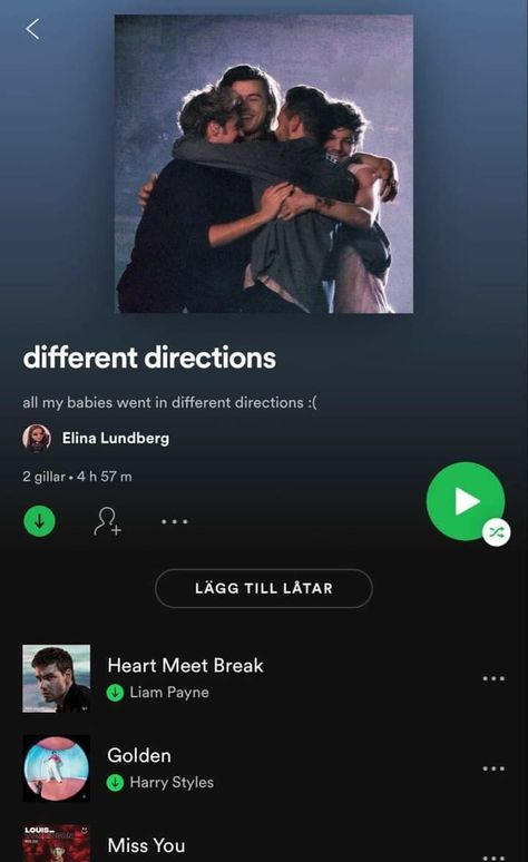 One Direction Playlist, One Direction Crafts, One Direction Names, Playlists Ideas, Spotify Ideas, Song Lists, Aesthetic Playlist, Music Recs, Gambar One Direction