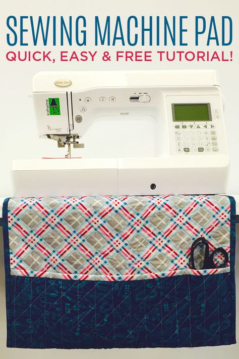 Sewing Machine Pad, Sewing Machine Mat, Missouri Quilt Tutorials, Sewing Machine Cover Pattern, Table Quilt, Missouri Quilt, Missouri Star Quilt Company, Sewing Machine Cover, Table Quilts