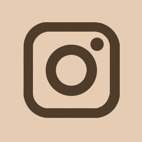 Beige Icons Instagram, Instagram Brown Icon, Aesthetic Icons For Instagram, Brown Photo Icon, Instagram Brown Aesthetic, Brown Instagram Icon, Beige Instagram Icon, Brown Icons Aesthetic, Icons Aesthetic Apps