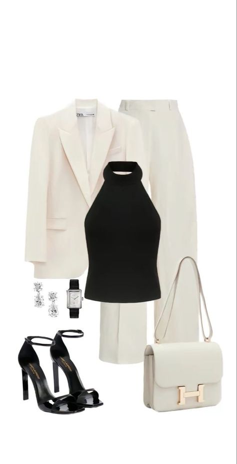 Elegantes Party Outfit, Chique Outfit, Mode Zara, Chique Outfits, Everyday Fashion Outfits, Neue Outfits, Classy Work Outfits, Stylish Work Outfits, Claw Clips