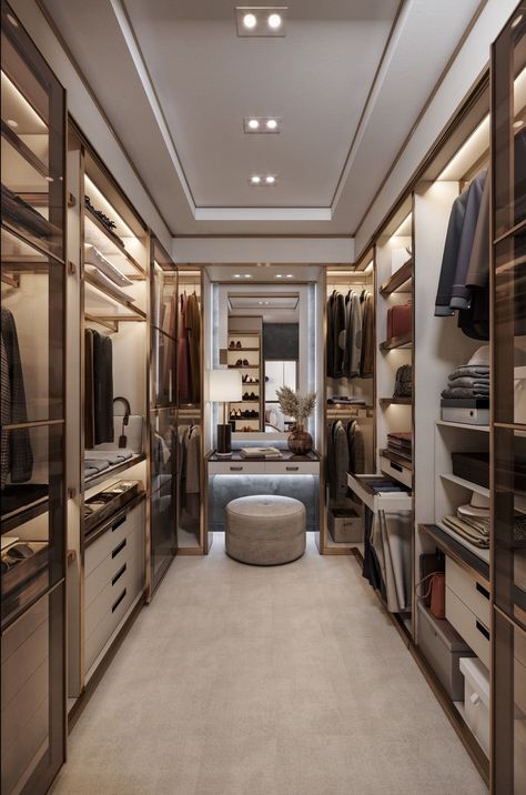 Need some design & storage tips for your closet? I’ve got you covered. Check out this link to read my latest blog post! #DiMareDesign A Walk In Closet, Dressing Design, Walking Closet, Dream Closet Design, Closet Design Layout, Walk In Closet Design, Luxury Closets Design, Closet Layout, Wardrobe Room