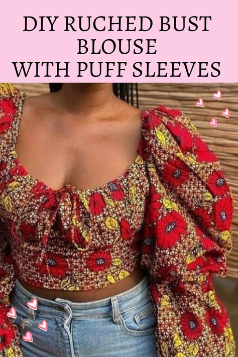 Sewing a ruched bust milkmaid blouse with puff sleeves tutorial Ruched Bust Top, Diy Gown, Milkmaid Blouse, Puffy Sleeves Blouse, Blouse Tutorial, Blouse With Puff Sleeves, Puff Sleeves Blouse, Milk Maid, Milkmaid Dress