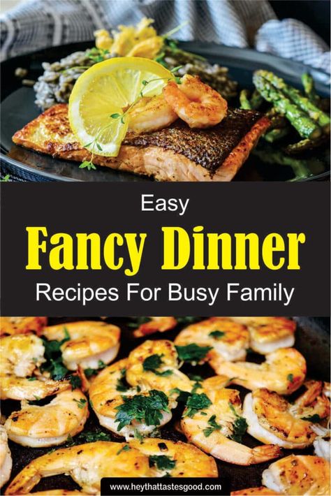 Easy Fancy Dinner Recipes, Easy Fancy Dinner, Dinner For A Crowd, Easy Casseroles, Baked Coconut Shrimp, Broccoli Pesto, Fancy Dinner Recipes, Lamb Meatballs, Salmon Patties