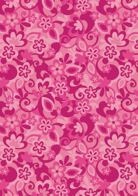 Funky pink flowers scrapbook paper (cliquer au dessus de l'image pour ouvrir PDF) Pink Backgrounds Aesthetic, Pink Scrapbook Paper, Scrapbook Paper Flowers, Scrapbook Paper Designs, Floral Scrapbook Paper, Pink Scrapbook, Scrapbook Flowers, Hippie Wallpaper, Printable Scrapbook Paper