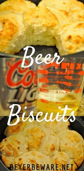 Easy Drop Biscuit Recipe, Drop Biscuit Recipe, 7up Biscuits, Beer Biscuits, Bisquick Biscuits, Easy Drop Biscuits, Drop Biscuits Recipe, Beer Bread Recipe, Cooking With Beer