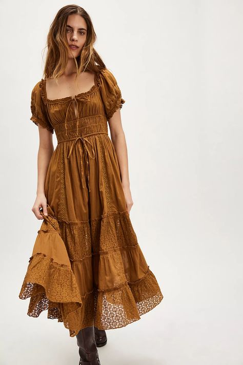 Falling Sun Midi Dress | Free People