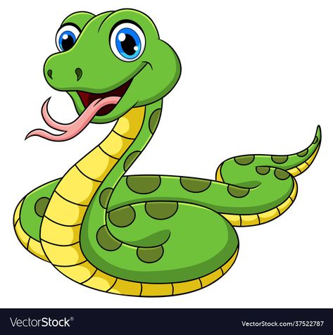 Snake Cartoon Drawing, Cute Snake Cartoon, Snake Draw, Snake Picture, Snakes For Kids, Snake Cute, Snake Cartoon, Snake Vector, Snake Png