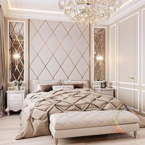 Luxury Bedroom Decor, Bedroom Interior Design Luxury, Modern Luxury Bedroom, Modern Bedroom Interior, Luxury Bedroom Design, Bed Design Modern, 아파트 인테리어, Luxury Bedroom Master, Bedroom Bed Design