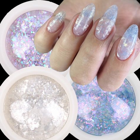 Nail Acrylic Powder, Holographic Glitter Nails, Nail Acrylic, Mirror Nails, Liquid Nails, Chrome Powder, Nail Powder, Acrylic Powder, Holographic Glitter