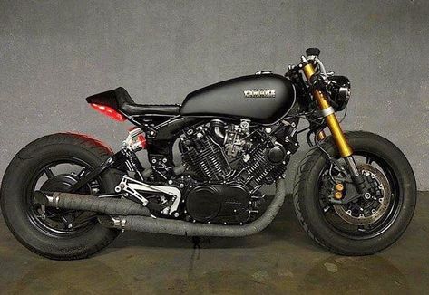 Motocykle Harley Davidson, Virago Cafe Racer, Мотоциклы Harley Davidson, Yamaha Cafe Racer, Motos Yamaha, Yamaha Virago, Мотоциклы Cafe Racers, Cafe Racer Style, Cafe Bike