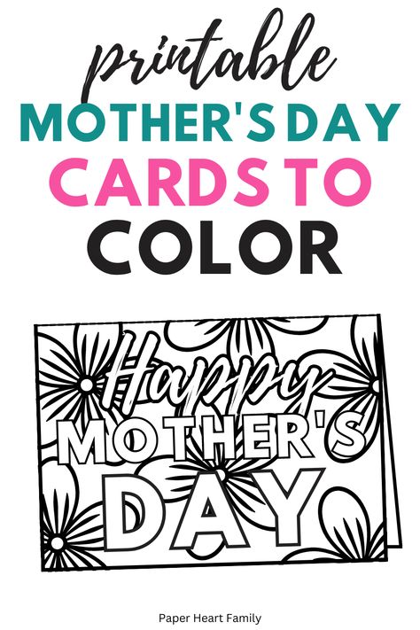 Mother's Day Cards From Kids Free Printable, Mothers Day Gifts From Kids At School, Mothers Day Cards Printable Free, Mother Day Printables Free, Mother’s Day Printable Card Free, Free Printable Mothers Day Coloring Cards, Mother's Day Coloring Printables, Mothers Day Printable Card, Mother’s Day Printable Free