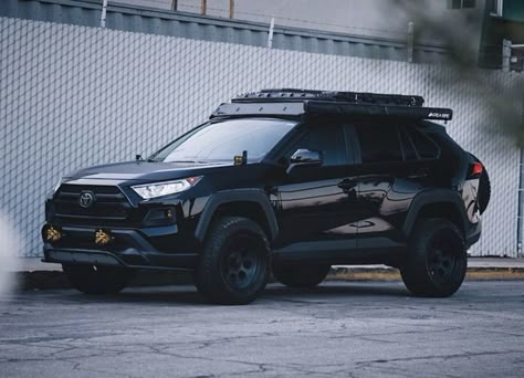 Rav4 Lifted, Rav 4 Off Road, Rav4 Overland, Rav4 Mods, 4runner Custom, Toyota Rav4 Black, Rav4 Camping, Toyota Rav4 Offroad, Rav4 Custom