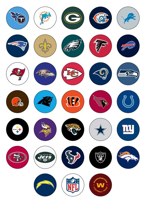 All NFL Football Teams Logos Diy Nfl Crafts Ideas, Nfl Logo Wallpaper, Nfl Logo Design, Nfl Logos Printable, Football Teams Logo, All Nfl Teams Logos Wallpaper, Nfl Teams Logos Image, Football Team Logo Design, Nfl Svg Files Free