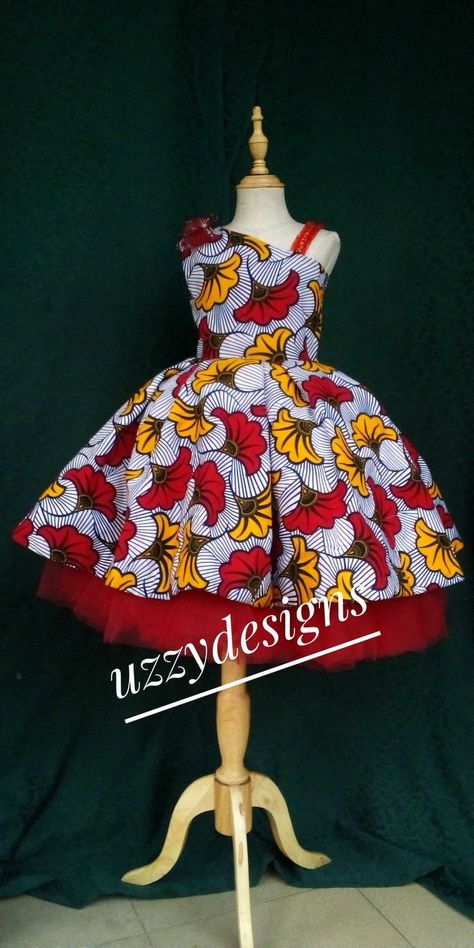 African Traditional Dresses For Kids Girl, African Dresses For Kids For Girls, Ankara Ball Gown For Kids, African Kids Clothes, Ankara Styles For Kids, African Print Dress Ankara, African Dresses For Kids