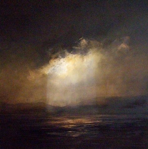 David Taylor, Muse Art, Cloud Painting, Seascape Paintings, Rembrandt, The Clouds, Abstract Landscape, Beautiful Paintings, Painting Inspiration