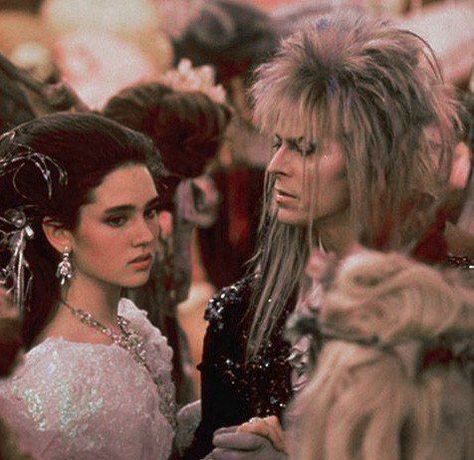 Labyrinth Aesthetic, Jareth And Sarah, Sarah And Jareth, Labyrinth Jareth, Jim Henson Labyrinth, Labyrinth David Bowie, Jareth The Goblin King, David Bowie Labyrinth, Labyrinth Art