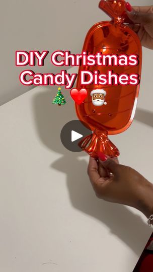 15K views · 465 reactions | DIY Christmas Candy dish. These are fun to make and can be for anyone! You can also add gift cards, money etc.! #diyprojects #diy #christmastime #artsandcrafts #lifestyleblogger #contentcreator #reelsvideos #christmasgiftsideas #dollartreediy #dollartree | Regal Impress | Regal Impress · Original audio Christmas Candy Dish, Diy Christmas Candy, Christmas Candy Gifts, Gift Cards Money, Dollar Tree Christmas, Candy Gifts, Dollar Tree Diy, Candy Dish, Christmas Crafts Diy