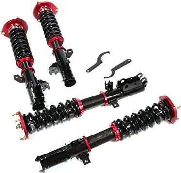 cciyu Coilover Suspension Shock Absorbers Adjustable Coilovers Lowering Kit Fit for 2007-2011 for Toyota Camry Camry Se, Coilover Suspension, Driving Safety, Suspension Systems, Toyota Camry, The Struts, Car Accessories, Toyota, Free Delivery